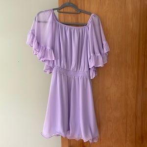 Revolve brand lavender dress